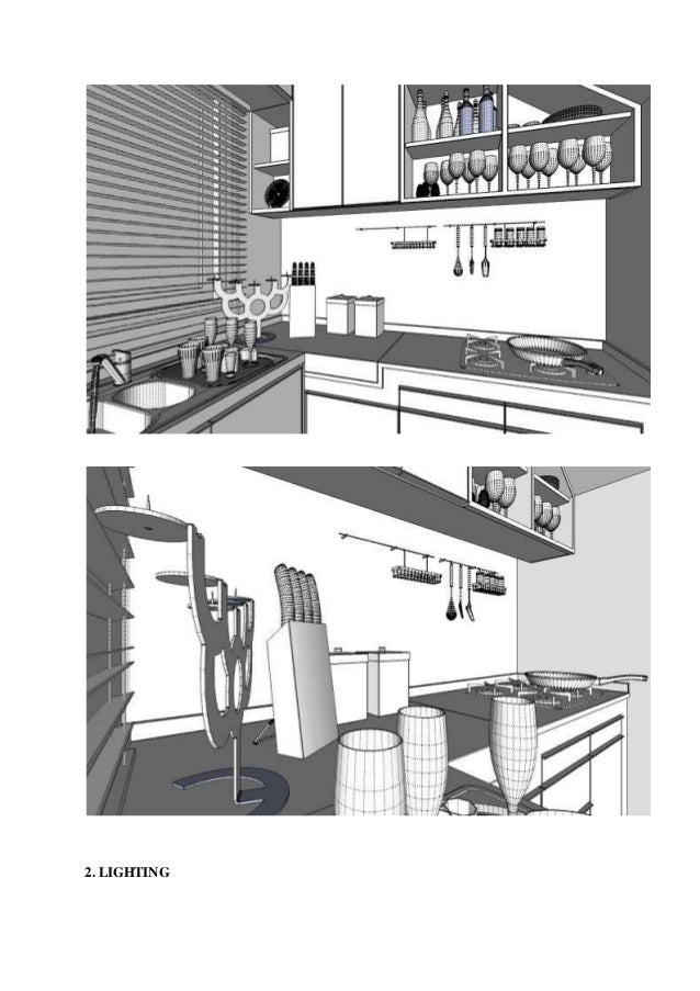 Tutorial Vray Sketchup Setting Render Kitchen
