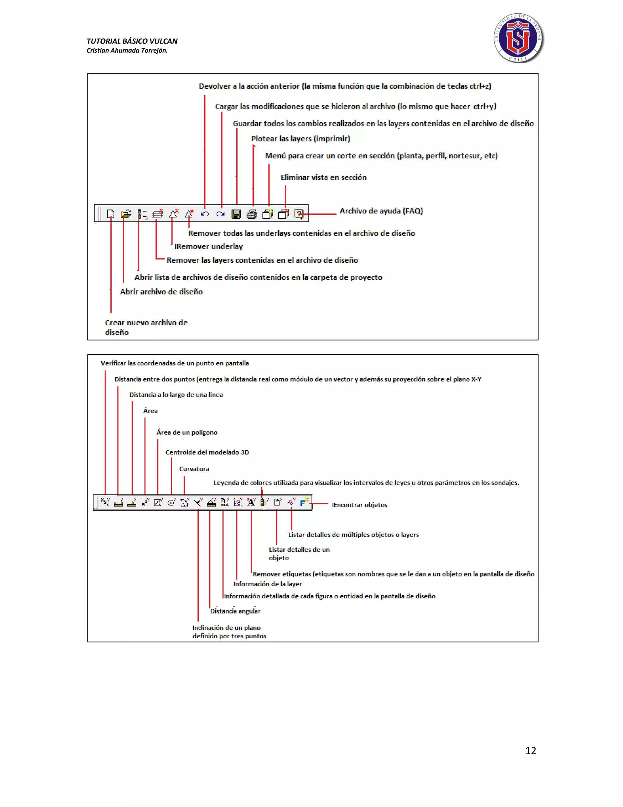TUTORIAL BÁSICO VULCAN 
Cristian Ahumada Torrejón. 
12 
 