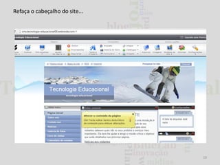 Refaça o cabeçalho do site...

19

 