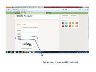 Coloca aqui o teu email (é opcional)

 