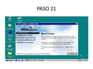 Tutorial windows 98 | PPTX