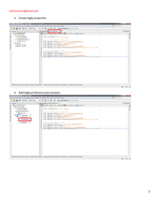 Tutorial windows service with java (procrun) | PDF