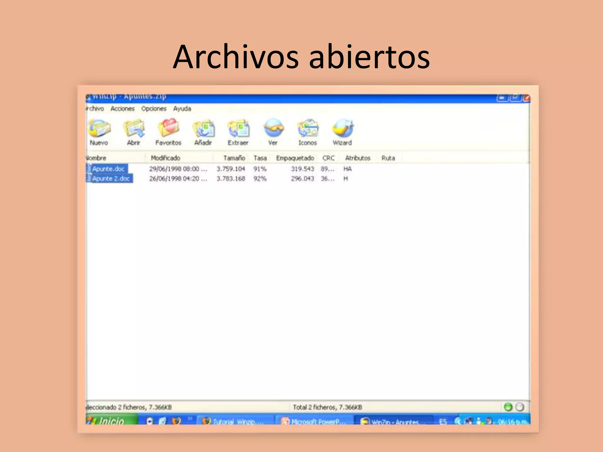 Tutorial Winzip by Marta Mabel Soriano