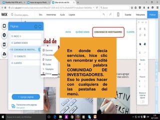 Tutorial wix | PPTX