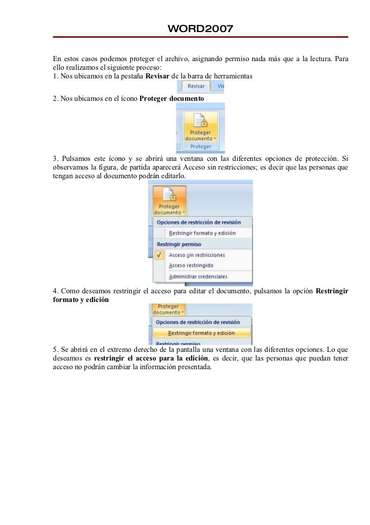 tutorial word 2007 formato de credenciales en word