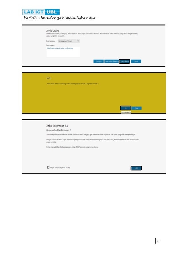 Tutorial Zahir 6 | tutorial zahir accounting ver 6 Tutorial Zahir 6 | tutorial zahir accounting ver 6