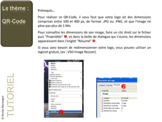 Tutoriel - creer ses qr-codes | PPT