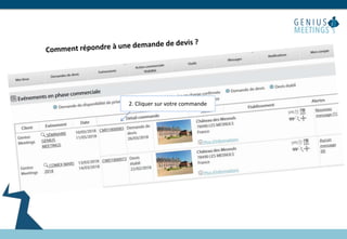 2. Cliquer sur votre commande
 