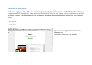 Tutoriel Feedly | PDF