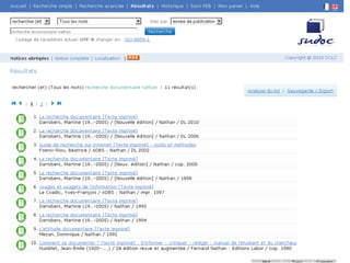 Jabes 2010 - Tutoriels - Sudoc : de nouveaux services "Enrichir le Sudoc"