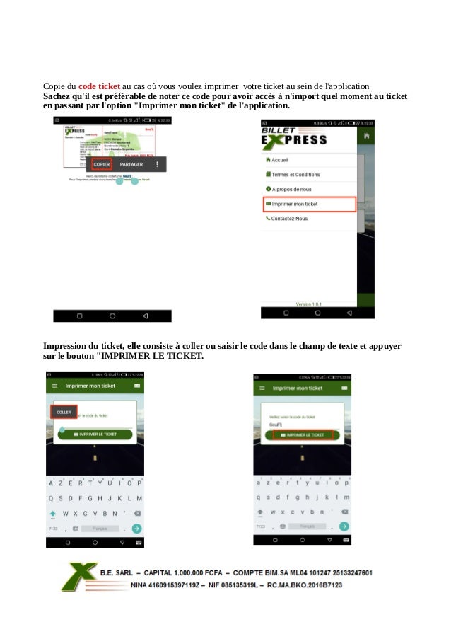 Tutoriel Billet Express comment acheter un billet de bus en ligne.