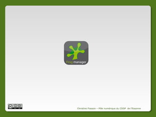 S’organiser pendant une heure de cours
1 – Allumer le mini-PC professeur et lancer le logiciel Frog Manager
2 – Distribuer les tablettes aux élèves et leur demander de
s’identifier sur l’application Frog Manager (accessible via l’application
Numéritab dans « J’ai des outils »)
3 – Connecter les tablettes via le logiciel Frog Manager
4 – Choisir le fichier à envoyer à partir de l’ordinateur ou d’une clé
USB et le dossier dans lequel l’envoyer sur les tablettes dans le
logiciel Frog Manager puis transférer le fichier
5 – Indiquer aux élèves où aller chercher le fichier dans la tablette
en passant soit par une application (ex ouvrir un fichier texte avec Polaris
Office) ou par « File manager HD » (dans l’application Numéritab, dans
« J’ai des outils »)
6 – Les élèves doivent enregistrer leur travail tous au même endroit
et tous avec le même nom de fichier pour que le logiciel Frog manager
puisse transférer en fin d’heure les fichiers vers le mini-PC.
7 – Récupérer le fichier sur une clé USB en faisant le transfert vers le
logiciel Frog manager : un dossier (qui porte le nom de l’élève) par
tablette est créé avec le logiciel à l’intérieur.
Christine Fiasson – Pôle numérique du CDDP de l'Essonne

 
