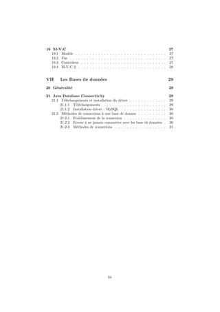 Les m´ethodes en POO JAVA
Les m´ethodes en POO JAVA
1 M´ethodes de classe
2 M´ethodes Objets
3 R´ed´eﬁnition
4 Surchage
DIABY Kalilou Cours Tutoriel JAVA
 