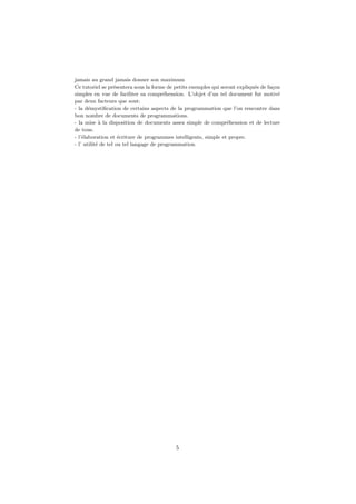 G´en´eralit´es
Partie 1 : G´en´eralit´es
Rappels sur le monde de JAVA
1 Historique : Source : Wikipedia
2 Recommandations
DIABY Kalilou Cours Tutoriel JAVA
 