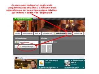 J'ouvre Netvibes et me connecte http://www.netvibes.com/ 