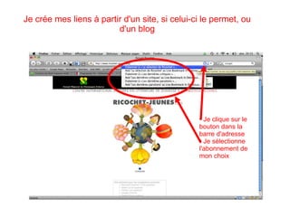 J'enregistre les paramètres de ma page 