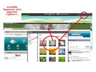 - à partir du menu « Ajouter du contenu » 