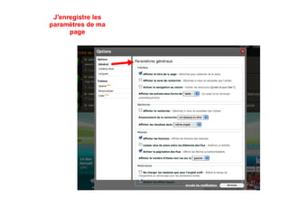Enregistrer un lien vers un site 