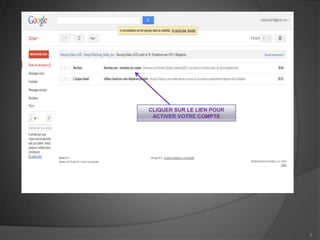 CLIQUER SUR LE LIEN POUR
 ACTIVER VOTRE COMPTE




                           9
 