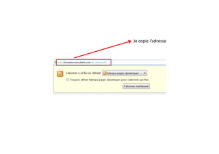 Je copie l’adresse
 