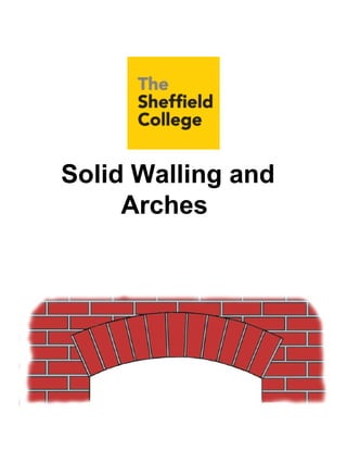 Solid Walling and
Arches
 