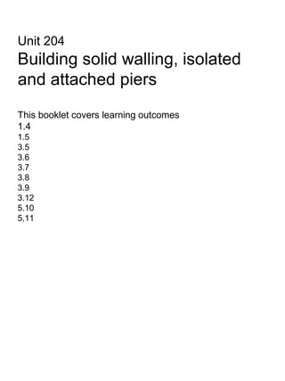 Tutor solid walls c and g level2 | PPT