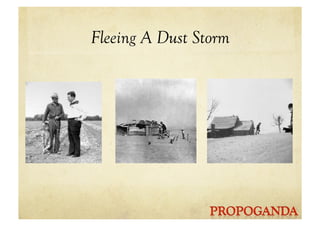 Fleeing A Dust Storm
 