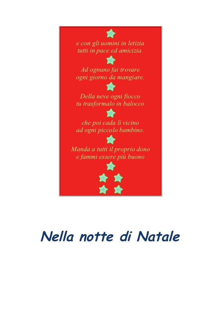 Poesie Belle Di Natale.Poesie Di Natale Amicizia Ardusat Org