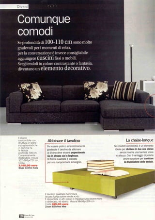 2008 Ditre Italia divani rassegna stampa