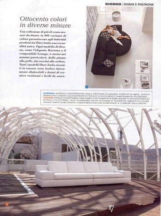 2008 Ditre Italia divani rassegna stampa