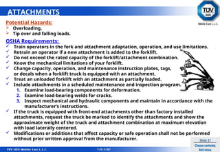 TUV-TR-007 Rough Terrain Forklift Operation Training Course.ppt