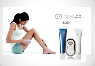 BODY



            Take anti-aging
  one step further with the
    world’s most advanced
body enhancement products
 
