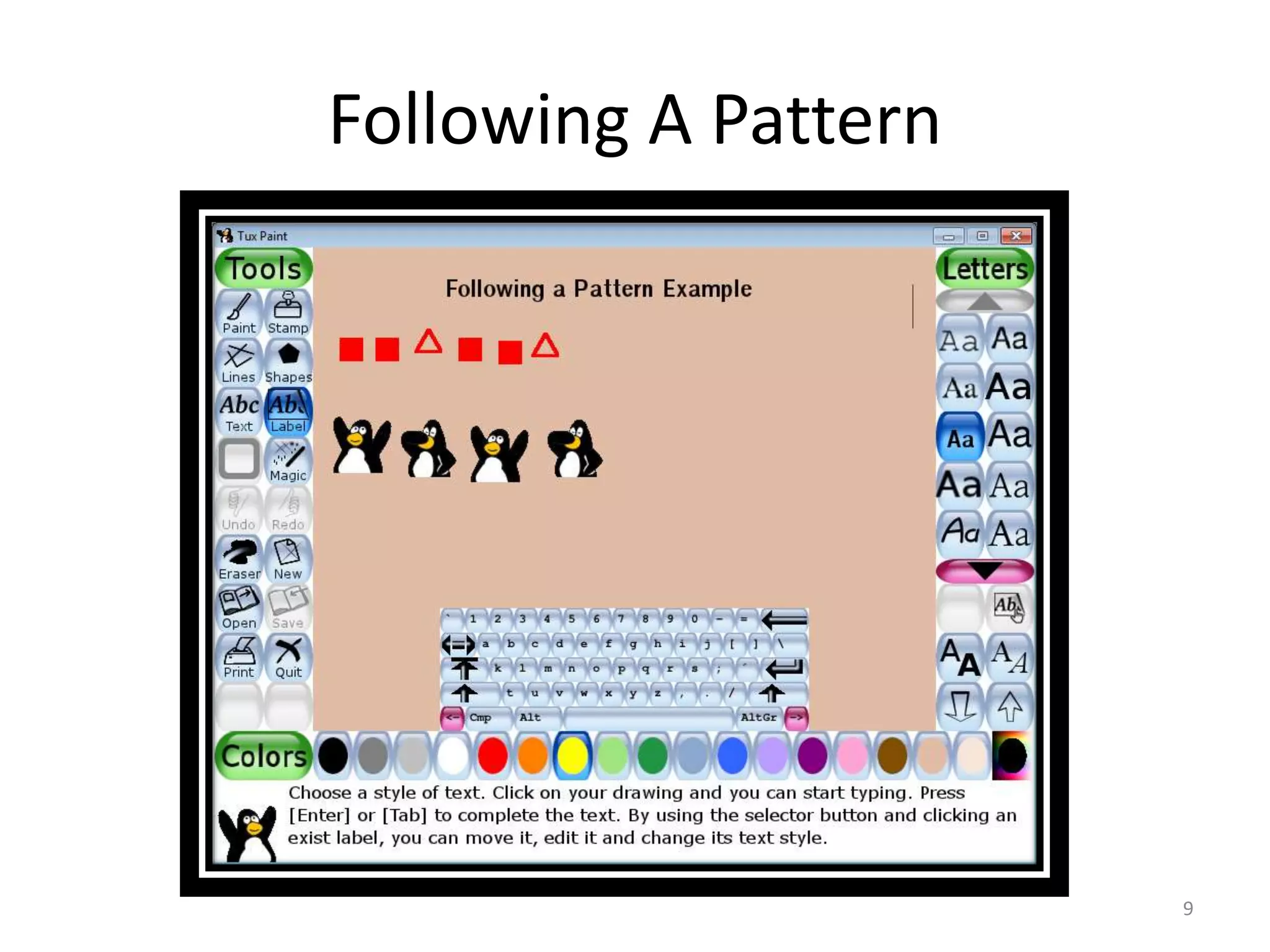 Following A Pattern
9
 