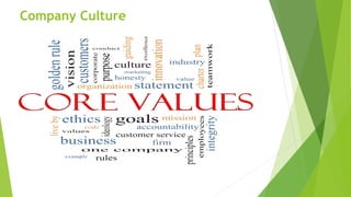 Company Culture 
 