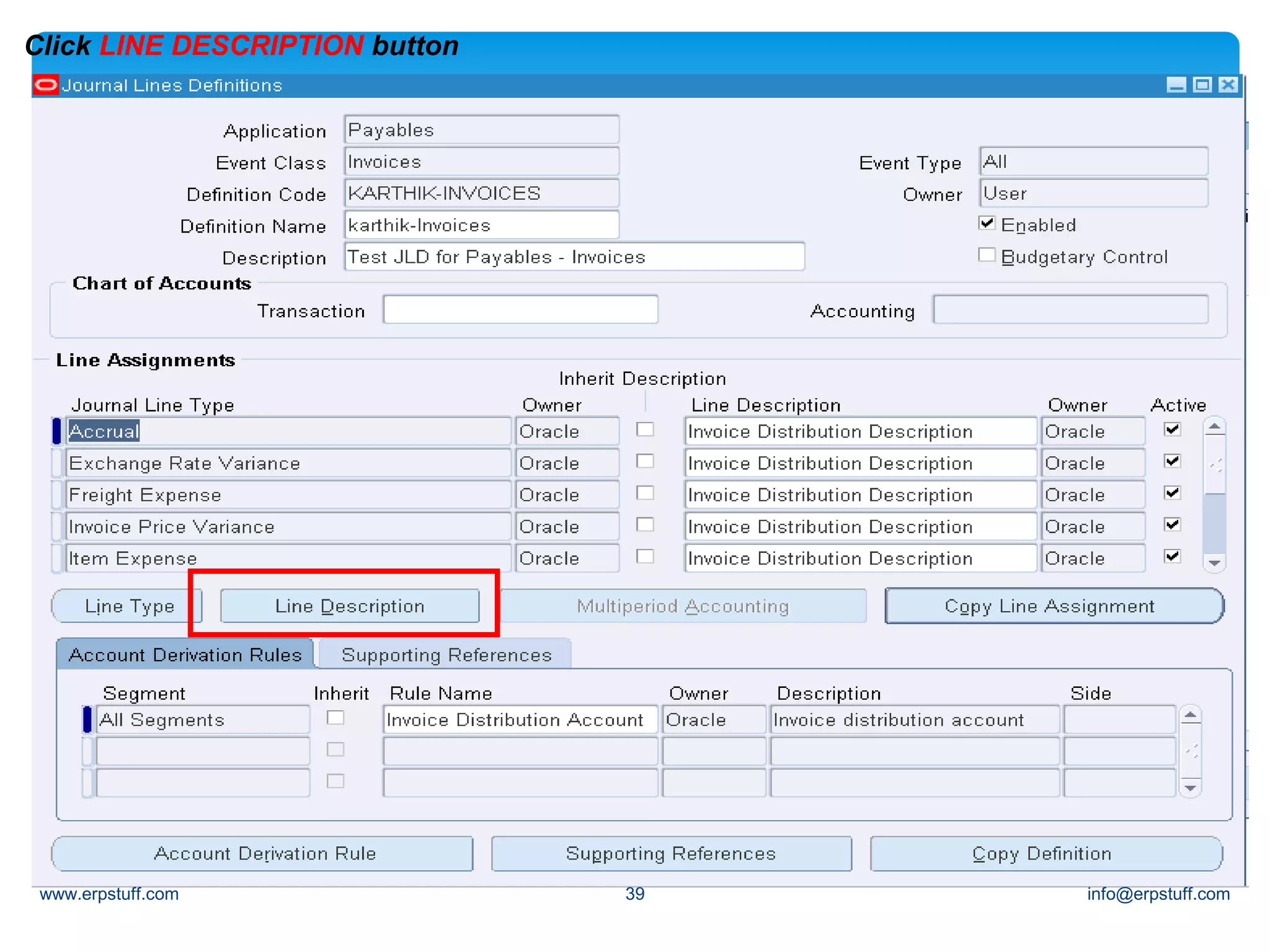 Oracle applications sla r12 SLA- demos | PDF