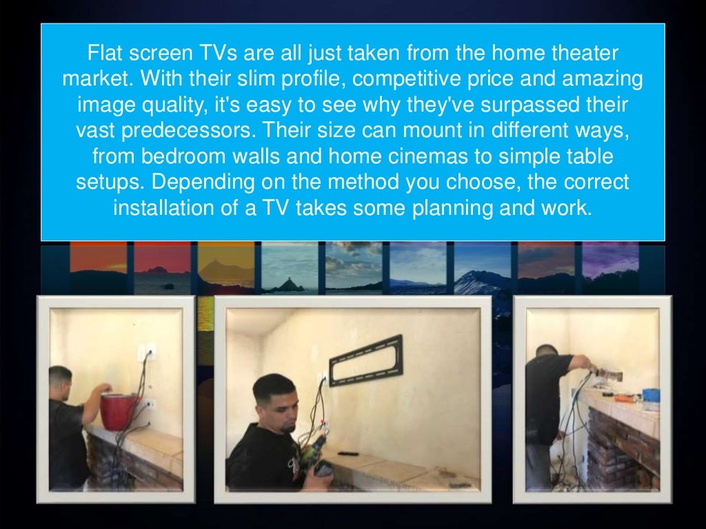 TV Mount Installation Instructions
