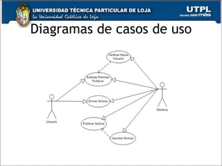 Diagramas de casos de uso 