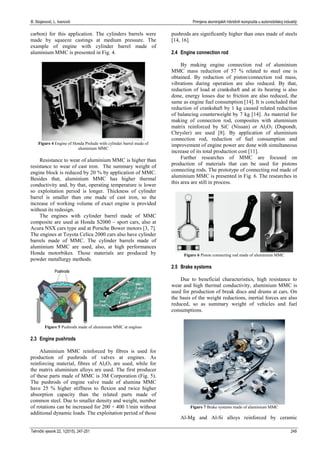 APPLICATION OF ALUMINIUM HYBRID COMPOSITES IN AUTOMOTIVE INDUSTRY | PDF