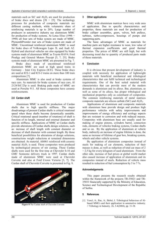 APPLICATION OF ALUMINIUM HYBRID COMPOSITES IN AUTOMOTIVE INDUSTRY | PDF
