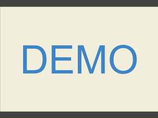 DEMO
 