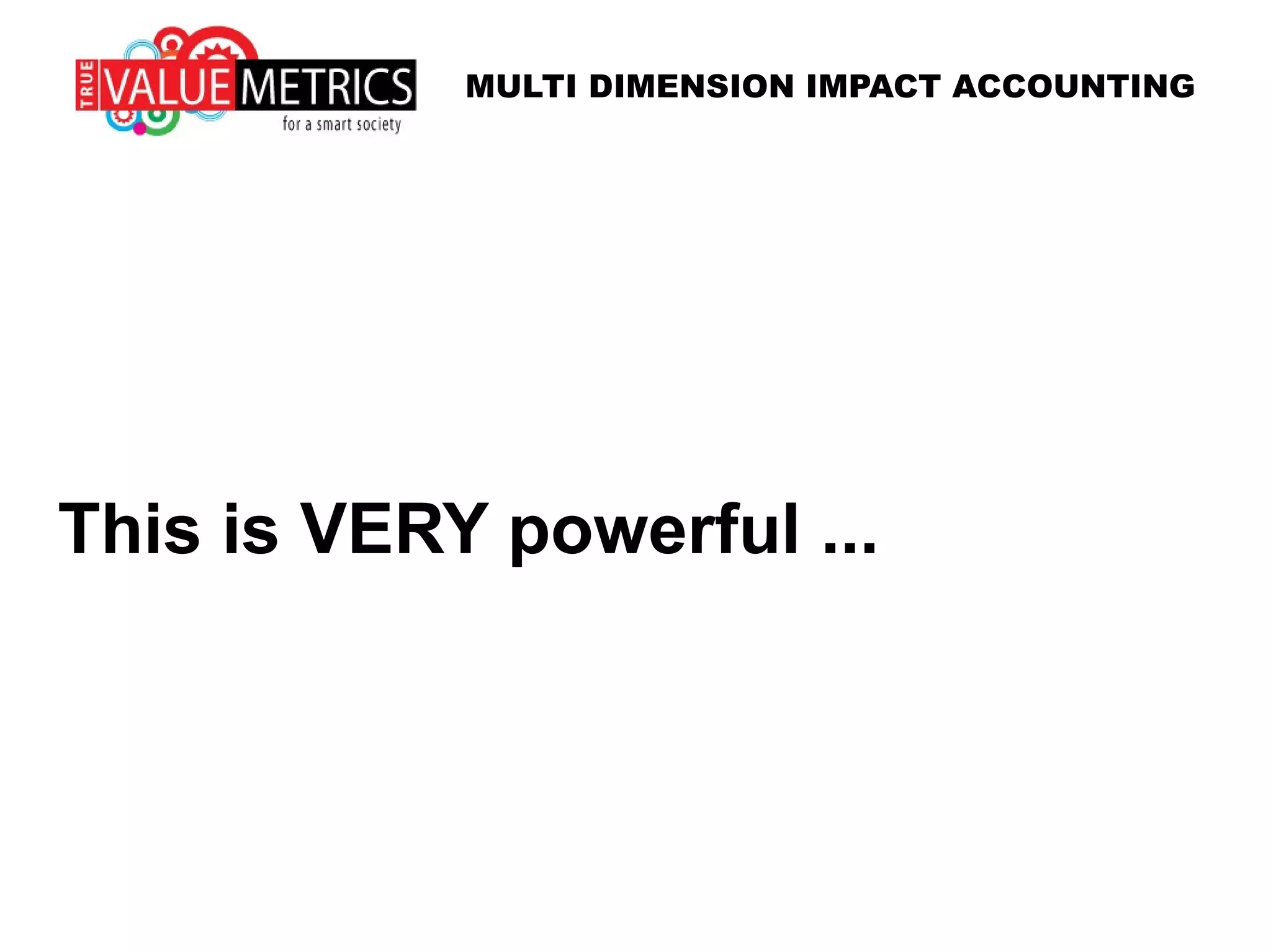 TVA p3 01-WHAT IS TRUE VALUE ACCOUNTING? | ODP