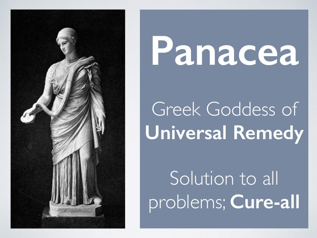 Panacea ! Greek Goddess of