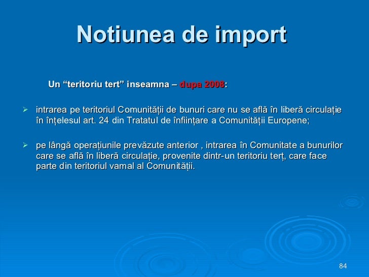 Acte necesare import intracomunitar