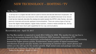 Entertrainment Industry and Streaming - January 2021