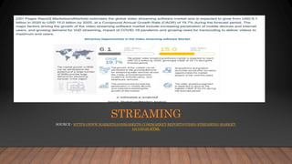 Entertrainment Industry and Streaming - January 2021