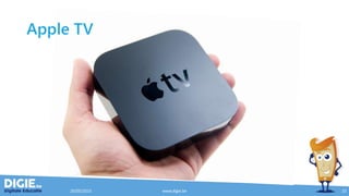 Apple TV
20/05/2015 www.digie.be 23
 