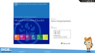 20/05/2015 www.digie.be 4
 