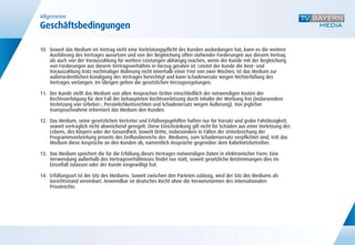 Allgemeine
Geschäftsbedingungen
 