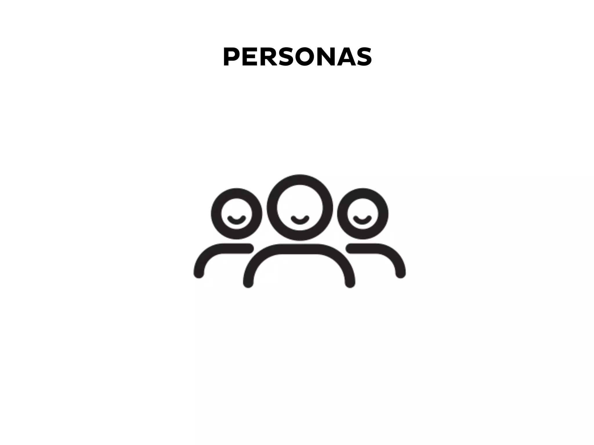 PERSONAS
 
