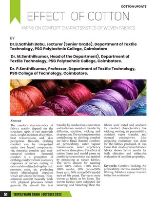 Textiles Response Samples Textile Value Chain-Oct 2022 | PDF